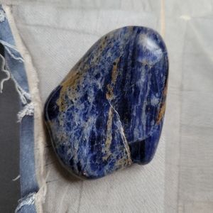 SODALITE polished crystal freeform